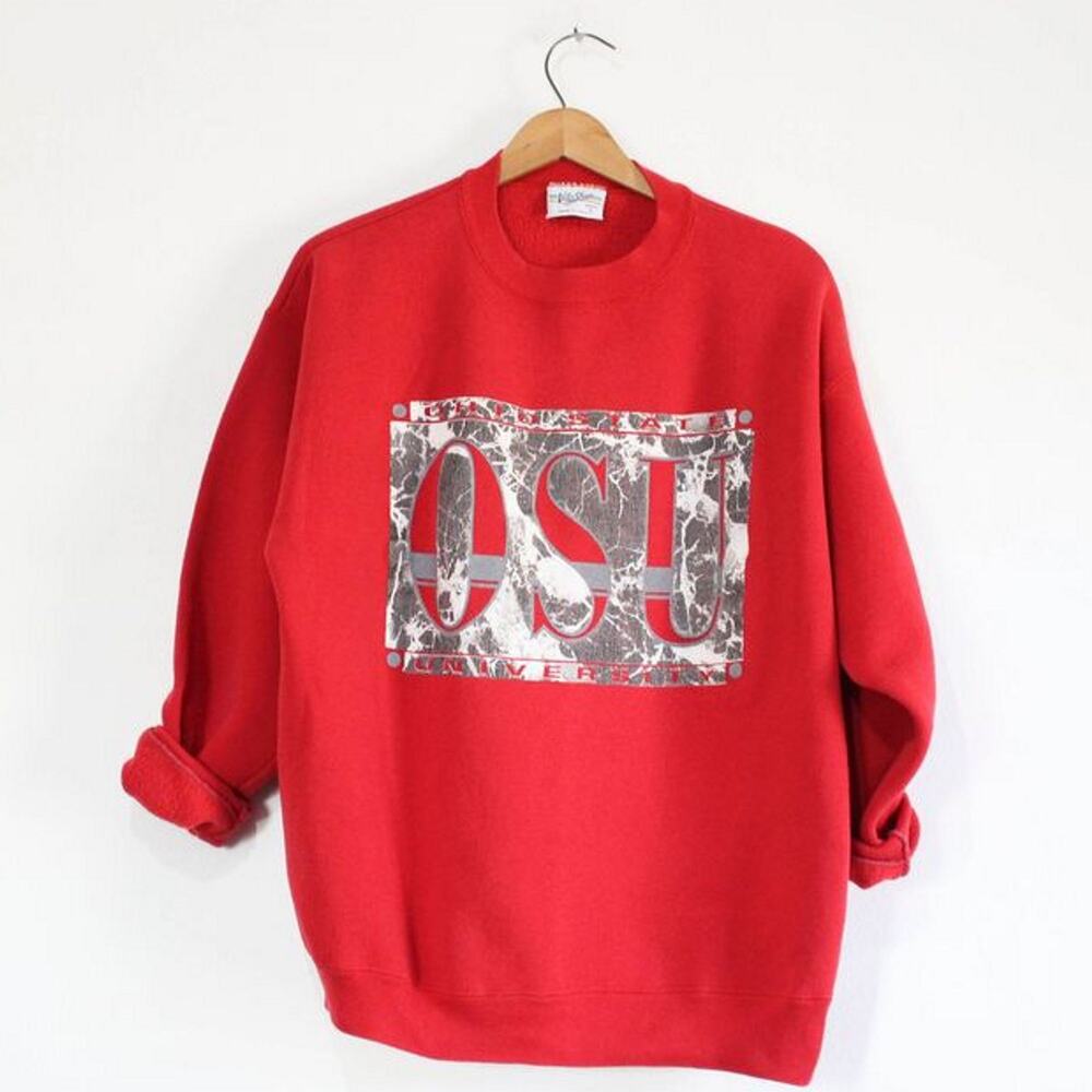 Vintage The Ohio State University OSU Buckeyes Sweatshirt Large